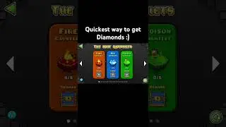 Easiest way to get diamonds in geometry dash #geometrydash #viral #shorts #youtubeshorts #fyp #funny