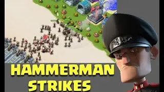 HAMMERMAN SENT RUNNING