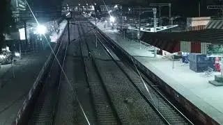 बादशाह नगर रेलवे स्टेशन रात ऐसा दिखता है||#4k #indainrailways #video ||🚂🥺🕊🤞