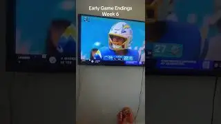 Early Game Endings Week 6 Part 1!!! #nfl #nflredzone #nflweek6