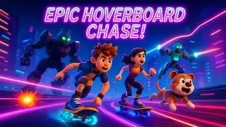 ⚡3D Action Cartoon | The Sky Clash: Battle for Crystal City 🛡️ #KidsStory #3DCartoon #Action