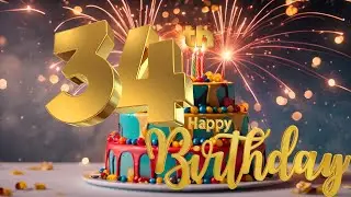 Happy 34th Birthday Blessing Message