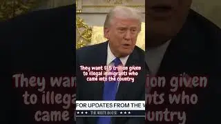 Трамп нарушает молчание о приостановке работы правительства США: &laquo;Демократы хотят 1,5 триллиона д...