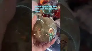 Amethyst Sphere Real Stones at Zen Spiritual Shop in Evesham...