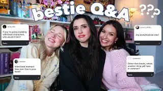 answering your bookish and personal questions | bestie Q&A 📖🖤