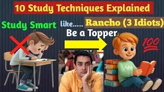 Why do you study more but still score less| 10 strong study techniques + Bonus tip #AadityaAwareness