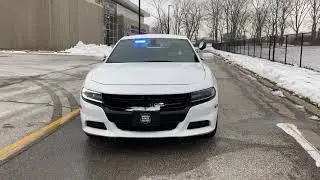 Indiana State Police Dodge Charger Lighting Demonstration