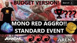 Can Mono Red Aggro🔥 win a [Best of 1] Standard Event??? [MTG Arena] Avatar TLA #mtgstandard #mtga