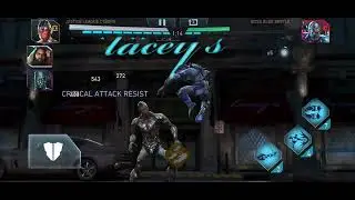 H7 TOE • JL Team “One Shot” DOT Immune Blue Beetle • #injustice2mobile •