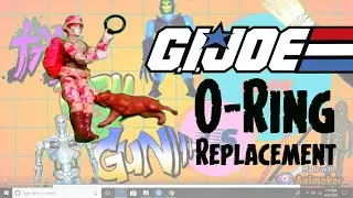 TRG Toy Repair: G.I.Joe Real American Hero O-Ring Replacement.