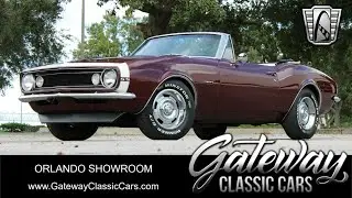 1967 Chevrolet Camaro For Sale at Gateway Classic Cars of Orlando Stock#2710