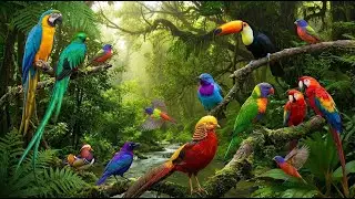 Amazing Jungle Birds 4K The Most Vibrant & Rare Birds on Earth