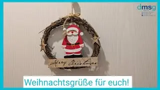 Die DMSG w&uuml;nscht frohe Weihnachten 2025! 🎄🎅🏼🎁