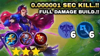 ODETTE 100% MAX DAMAGE.!! DELETE ALL ENEMIES IN 1 SEC.!! MAGIC CHESS MOBILE LEGENDS