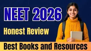 Best Books & Resources for NEET 2026 🔥 | Honest Review for Biology, Physics, Chemistry #neet2026