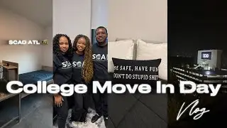 realistic college move in day vlog: SCAD ATL!!!