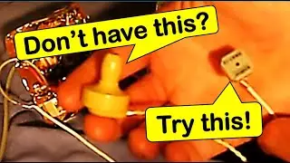 Can't get a crystal earphone?  Try a piezo transducer.