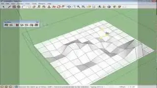 How to use the smoove tool in Google SketchUp