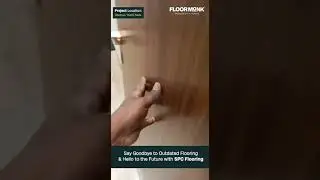 SPC flooring | VINYL | Installation Waterproof | Click System | Interior Design Chennai  #spcfloor