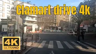 Clamart drive 4k - Driving- French region