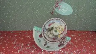 Rocking Hope & Joy Christmas Card - Trimcraft DT