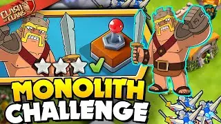Easily 3‑Star the Monolith Mayhem Challenge! | Quick COC Strategy
