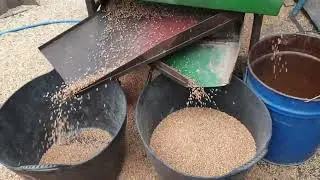 Selector gr&acirc;u. Selector cereale. Homemade grain selector.