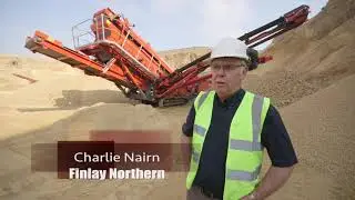 Terex Finlay 674 inclined (with commentary)