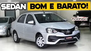MELHOR DO QUE PAGAR CARO EM UM COROLLA ANTIGO! Toyota ETIOS SEDAN 1.5 2019 *Tem at&eacute; PAINEL DIGITAL*