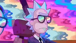 Rick turns himself to galactic federation scene
