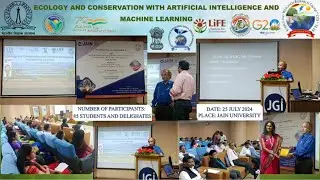 Ecology & Conservation with Artificial Intelligence & Machine Learning |Jain University | 25 July 24