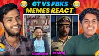 IPL 2025 : Memes React With GT vs PBKS Match 😂 | Funny Memes |