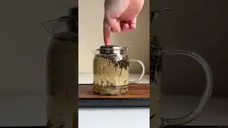 Making silver needle white tea #shorts