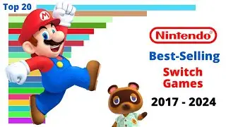 [Top 20] Bestselling Nintendo Switch Games (2017 - 2024)