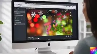 Big screen. Big cheer. BIG holiday creativity with piZap! 🎄🖥️