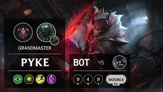 Pyke Bot vs Caitlyn - BR Grandmaster Patch 9.16
