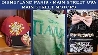 DISNEYLAND PARIS SHOPS | Main Street Motors Merchandise