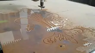 Time-lapsed Water Jet Cutting | Techni Waterjet @NASA_Stones Pty Ltd