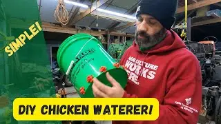 DIY Heated Chicken Waterer