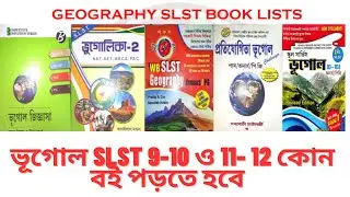 GEOGRAPHY SLST BOOK LISTS II GEOGRAPHY 9-10,11- 12 BOOK LIST II BOOKS FOR SSC AND MSC (GEO)