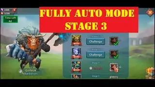 FULLY AUTO MODE: BARBARIAN (GOTHRAK) STAGE 3: 100% F2P ACCOUNT