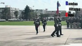 Posición de Desfile del Regimiento Escuelas de Carabineros de Chile Post Parada Militar 2025 