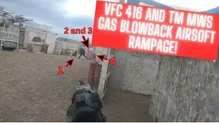 🆂🅴🅽🅳 🅿🆁🅾🅿🅰🅽🅴 | TM MWS and VFC 416A5 Gas BlowBack Airsoft Rampage