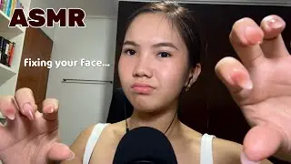 ASMR | Fixing and Readjusting Your Face ⚙️