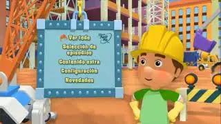El gran trabajo de construcci&oacute;n de Manny Manitas DVD de 2011 (Men&uacute;)