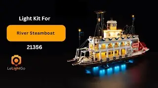 Classic Light Kit for LEGO&reg;  Ideas 21356 River Steamboat