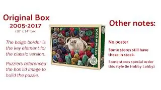Cobble Hill Puzzle - Differences In Puzzle Box Options