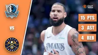 Caleb Martin - 15 Points, 3 Steals, 3 Assists vs Nuggets - 2025-26 Regular Season
