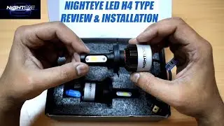 NIGHTEYE LED H4 | Review | How to install on your bike?