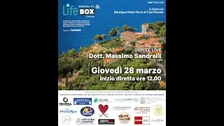 🎙Live streaming n.329 - Intervista con Massimo Sandrelli dal Boutique Hotel Torre di Cala Piccola